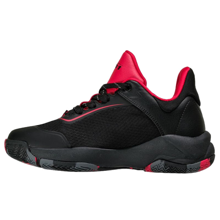 AND1 BALLER Black/Red Junior Basketball Shoes