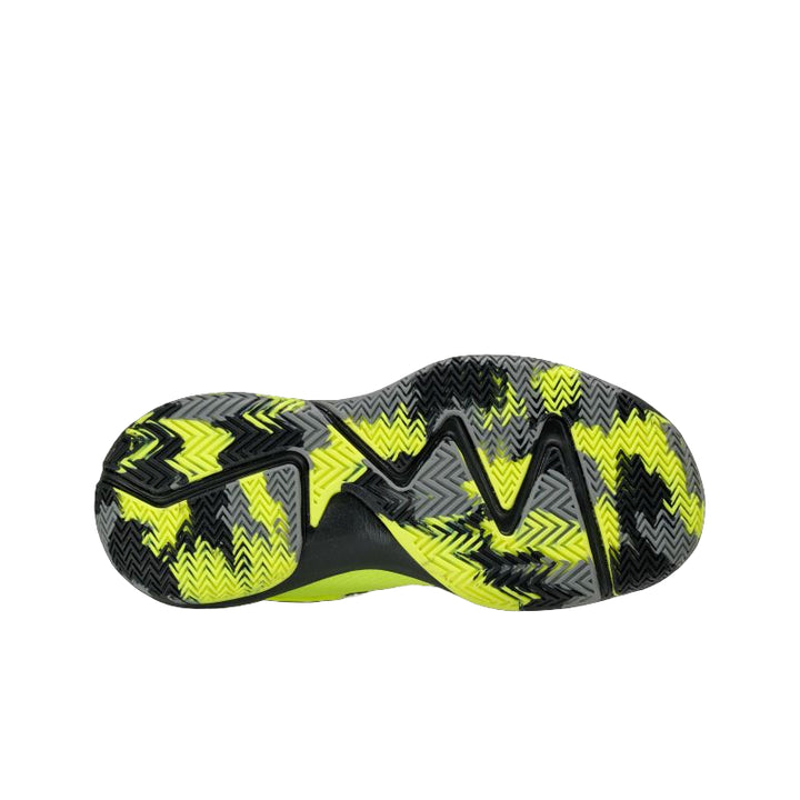 AND1 BALLER Fluro Lime/Black Junior Basketball Shoes