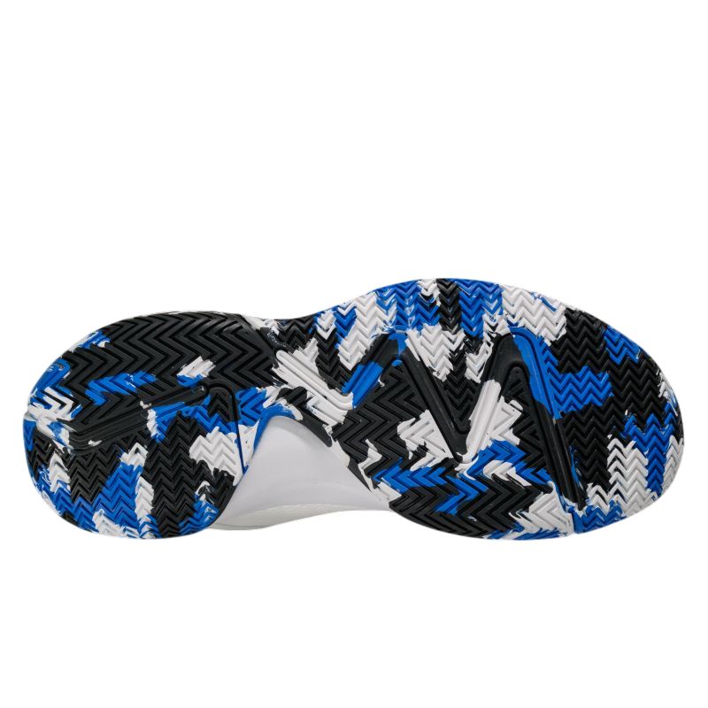 AND1 BALLER White/Black/Royal Senior Basketball Shoes