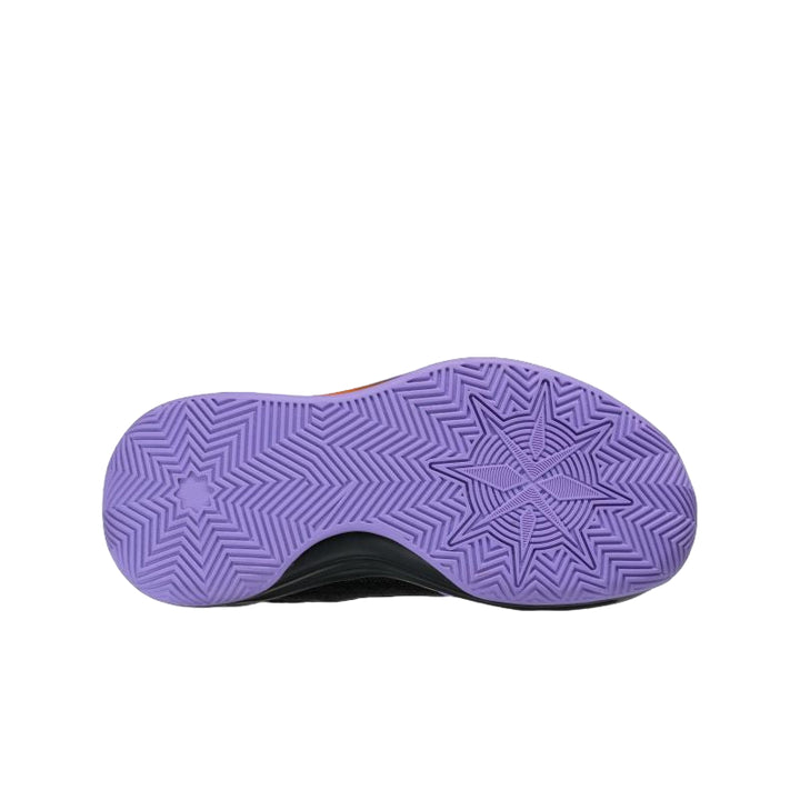 AND1 XLR8 Black/Purple/Orange Junior Basketball Shoes