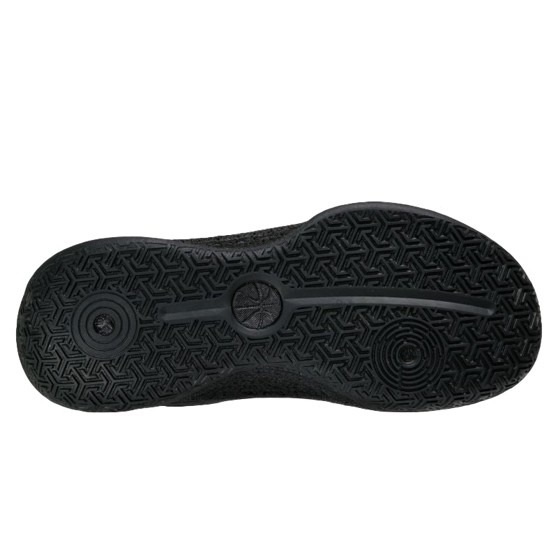 AND1 XLR8 Black/Black Senior Basketball Shoes