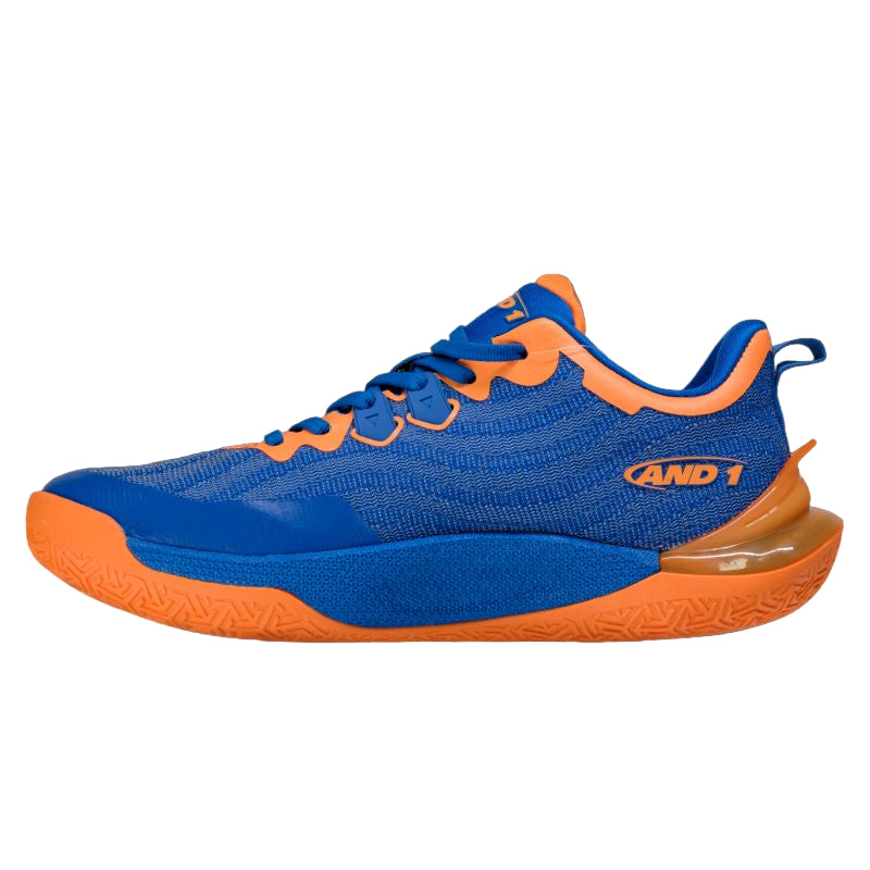 AND1 XLR8 Royal/Orange Senior Basketball Shoes